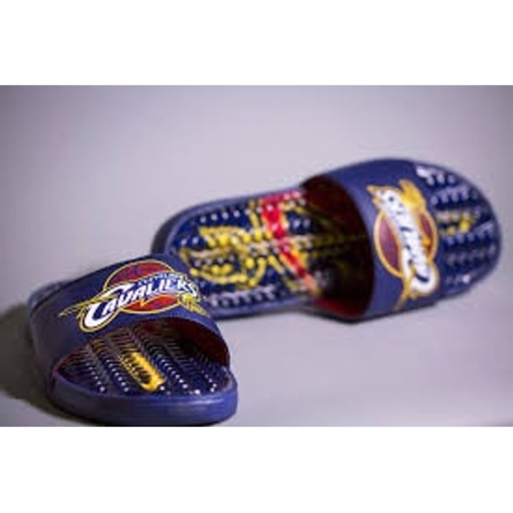 NBA Cleveland Cavaliers ISlide Navy Blue Athletic Sandals Men 9